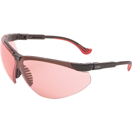 Uvex HydroShield&reg; Genesis&reg; XC Safety Glasses, SCT-Vermillion Lens, Anti-Fog/Anti-Scratch, ANSI Z87+/Meets/Exceeds CSA Z94.3 Groupe Belzile Dickner