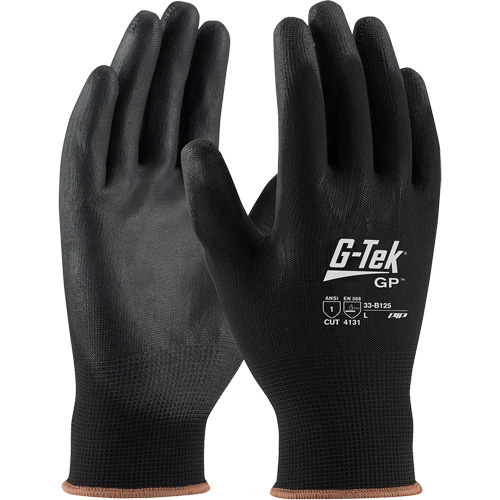 Gants enduits G-Tek GP, Petit, R&ecirc;vetement Polyur&eacute;thane, Calibre 13, Enveloppe en Nylon Groupe Belzile Dickner