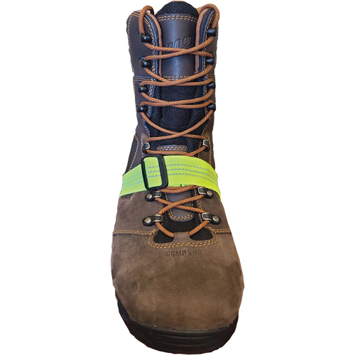 Midcleat&reg; Traction Device with FR Strap, Brass, Stud Traction, One Size Groupe Belzile Dickner
