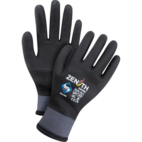 Gants enduits ZX-30° de premi&egrave;re qualit&eacute;, T-Grand, R&ecirc;vetement Mousse de PVC, Calibre 15, Enveloppe en Nylon Groupe Belzile Dickner