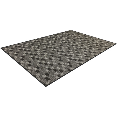 Terra Nova Classic Entrance Mat, Wiper, 3' x 5' x 5/16", Charcoal Groupe Belzile Dickner