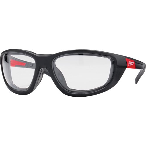 Lunettes de s&eacute;curit&eacute; performantes avec joints, Lentille Transparent, Antibu&eacute;e/Anti-&eacute;gratignures, ANSI Z87+/R&eacute;pond ou surpasse la norme CSA Z94.3 Groupe Belzile Dickner