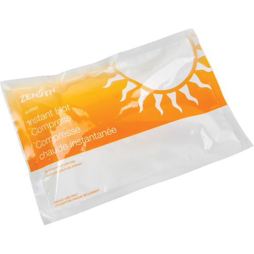 Compresse instantan&eacute;e, Chaud, Utilisation unique, 6" x 9" Groupe Belzile Dickner