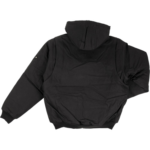 Hooded Duck Bomber Jacket, Men's, Medium (Tall), Black Groupe Belzile Dickner