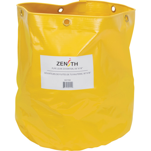 Pipe Leak Diverter, 1.5' L x 1.5' W, HDPE Groupe Belzile Dickner