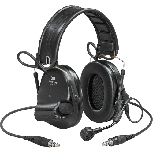 Peltor ComTac VI NIB Dual Lead Headset with Arc, Headband Style, 23 dB Groupe Belzile Dickner