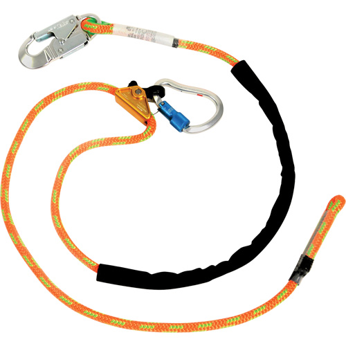 Longe ajustable, 1 branches, 6', Classe CSA F, Polyester Groupe Belzile Dickner