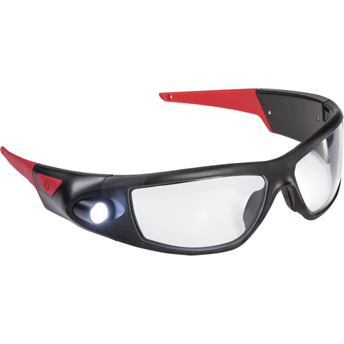 Lunettes de s&eacute;curit&eacute; &agrave; faisceau d'inspection rechargeable SPG400, Lentille Transparent, ANSI Z87+ Groupe Belzile Dickner