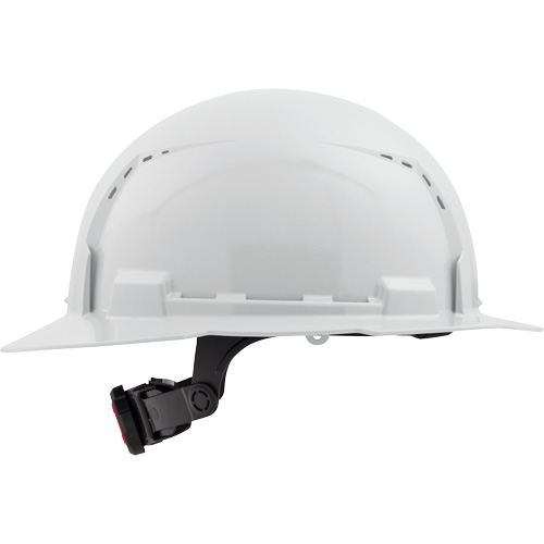 Full Brim Hardhat, Meets CSA Type 1, Ratchet Suspension, Vented Groupe Belzile Dickner