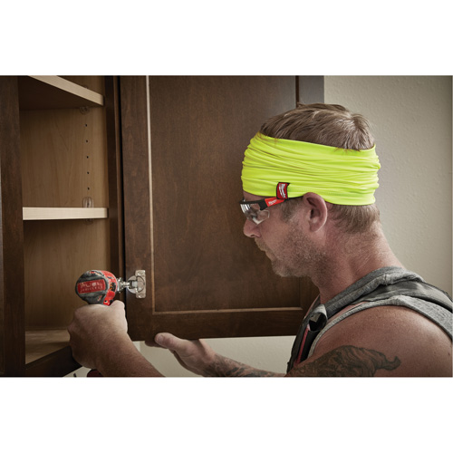 Multi-Functional Neck Gaiter, Lime, Polyester Groupe Belzile Dickner