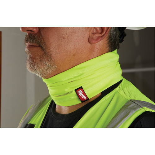 Multi-Functional Neck Gaiter, Lime, Polyester Groupe Belzile Dickner