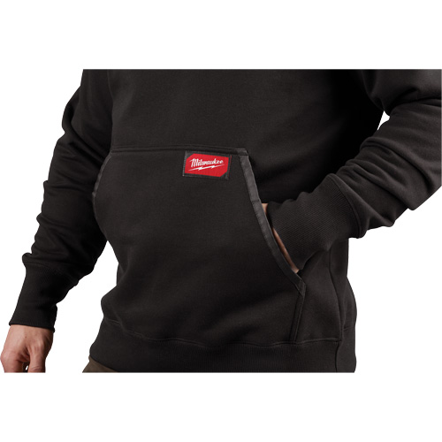 Chandail &agrave; capuchon lourd, Hommes, Petit, Noir Groupe Belzile Dickner