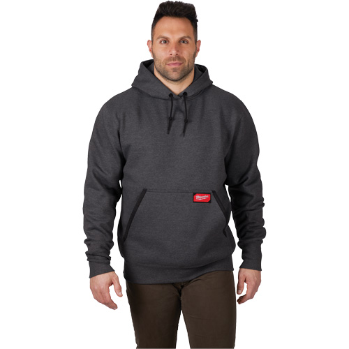 Heavy-Duty Pullover Hoodie, Men's, Small, Grey Groupe Belzile Dickner