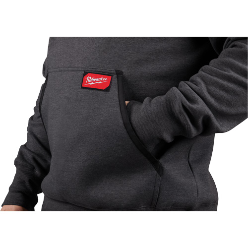 Heavy-Duty Pullover Hoodie, Men's, Small, Grey Groupe Belzile Dickner