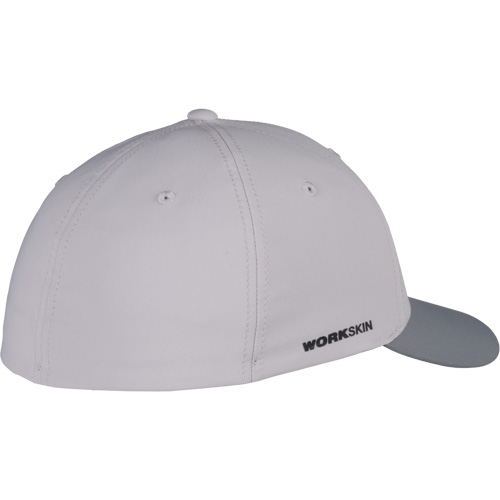 Workskin Fitted Hat, Grey, Poly-Cotton Groupe Belzile Dickner