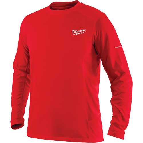 Workskin Long Sleeve Shirt, Men's, Small, Red Groupe Belzile Dickner