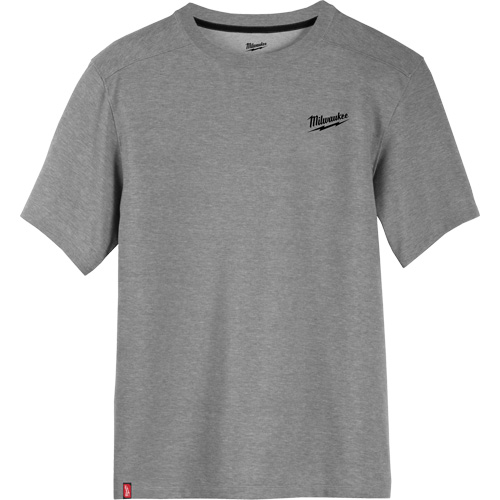 Hybrid Work Tee Shirt, Men's, Small, Grey Groupe Belzile Dickner