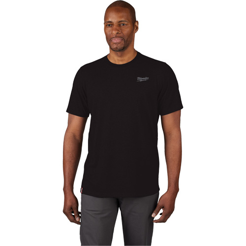 Hybrid Work Tee Shirt, Men's, Small, Black Groupe Belzile Dickner