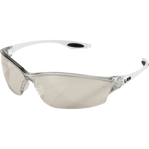 Law&reg; LW2 Series Safety Glasses, Clear/Indoor/Outdoor Lens, Anti-Scratch, ANSI Z87+/Meets/Exceeds CSA Z94.3 Groupe Belzile Dickner