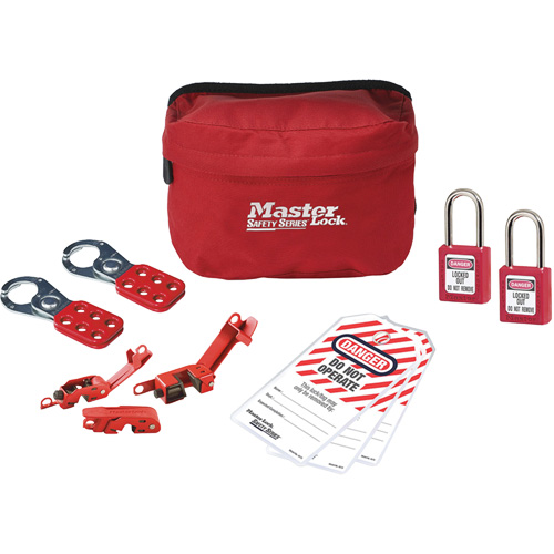 Basic Lockout Kit with Zenex Thermoplastic Locks, Electrical Kit, 11 Components Groupe Belzile Dickner