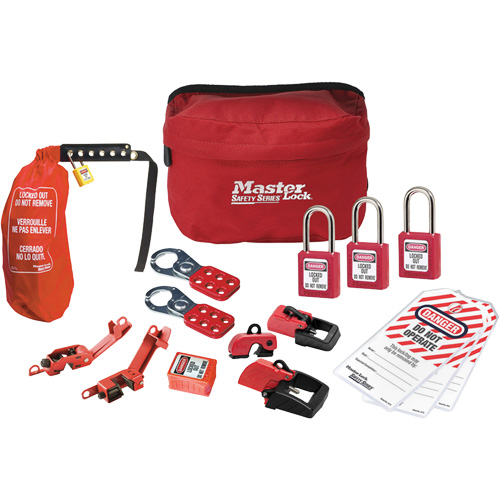 Premier Lockout Kit with Zenex Thermoplastic Locks, Electrical Kit, 16 Components Groupe Belzile Dickner
