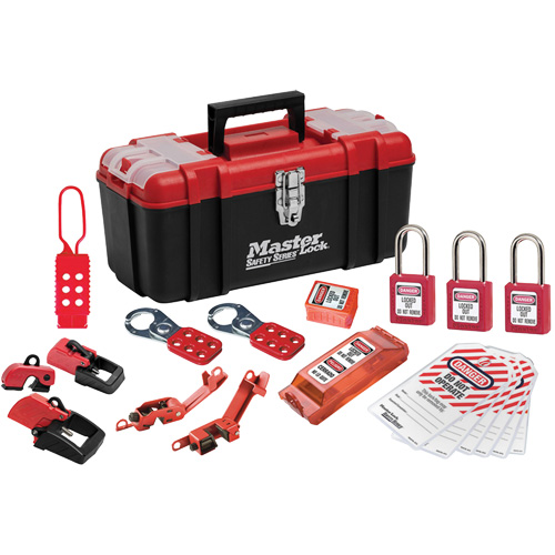Basic Lockout Kit with Zenex Thermoplastic Locks, Electrical Kit, 20 Components Groupe Belzile Dickner