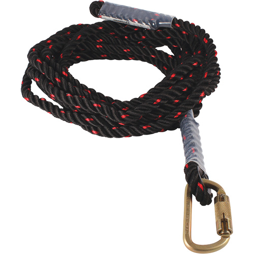 Dynamic Vertical Rope Lifeline with Carabiner Groupe Belzile Dickner