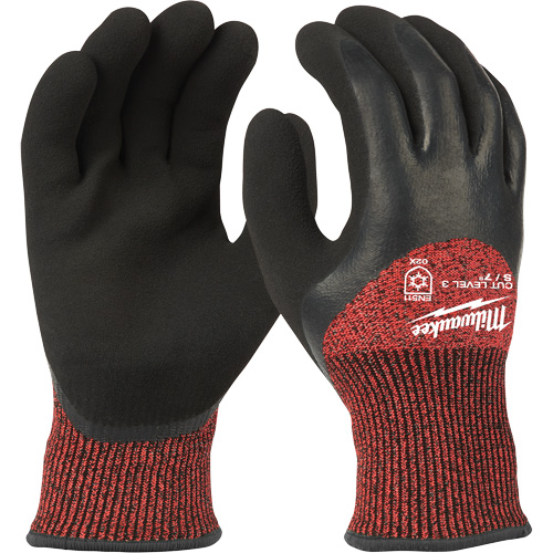 Gants dhiver r&eacute;sistant aux coupures, Taille T-Grand, Calibre 15, Rev&ecirc;tement Latex de caoutchouc, ANSI/ISEA 105 niveau 3 Groupe Belzile Dickner