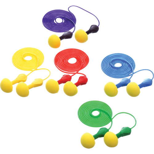 E-A-R Express Pod Plugs Earplugs, Corded, Bulk - Pillow Pack, 25 dB NRR, One-Size Groupe Belzile Dickner