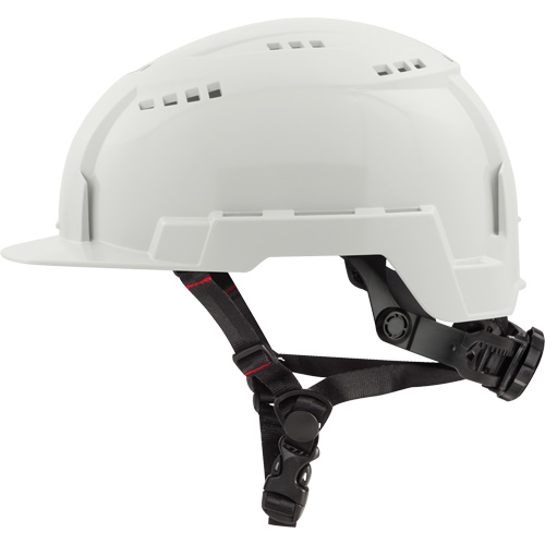 Casque &agrave; bordure avant avec support &agrave; lampe de poche Bolt, Suspension Rochet Groupe Belzile Dickner