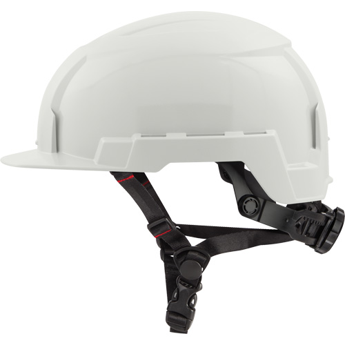 Casque &agrave; bordure avant avec support &agrave; lampe de poche Bolt, Suspension Rochet Groupe Belzile Dickner
