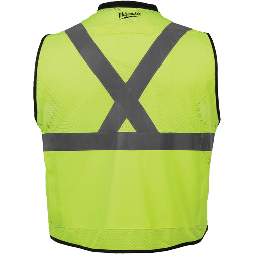 Performance Safety Vest, High Visibility Lime-Yellow, Large/X-Large Groupe Belzile Dickner