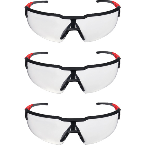 Safety Glasses, Clear Lens, Anti-Scratch, ANSI Z87+/Meets/Exceeds CSA Z94.3 Groupe Belzile Dickner