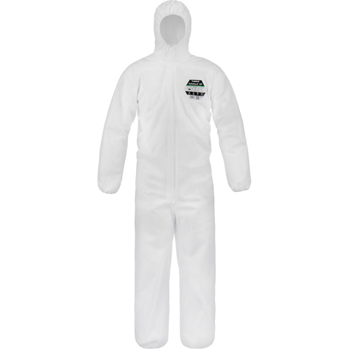 Safegard GP Coveralls, Medium, White, SMMS Groupe Belzile Dickner