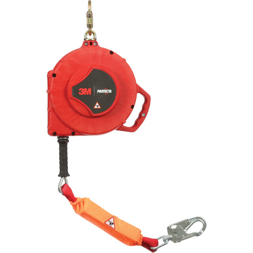 Cordage de s&eacute;curit&eacute; autor&eacute;tractable Rebel, 50', Acier galvanis&eacute;, Pivotant Groupe Belzile Dickner