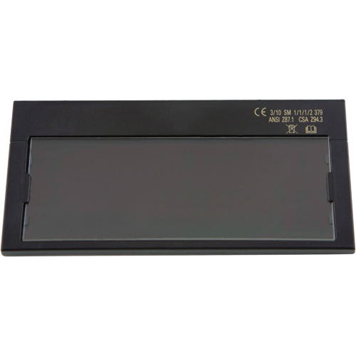 Filtre autoassombrissant de rechange Solera II, 4-1/4" la x 2" ha Champ de vision, Pour utilisation avec HSL-1, HSL-2 et Huntsman Groupe Belzile Dickner
