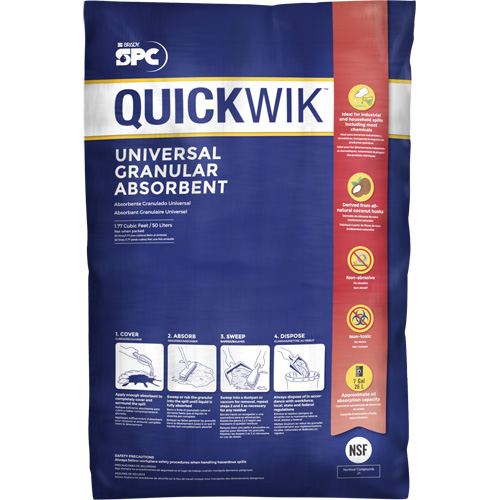 Absorbant granulaire universel Quickwik Groupe Belzile Dickner