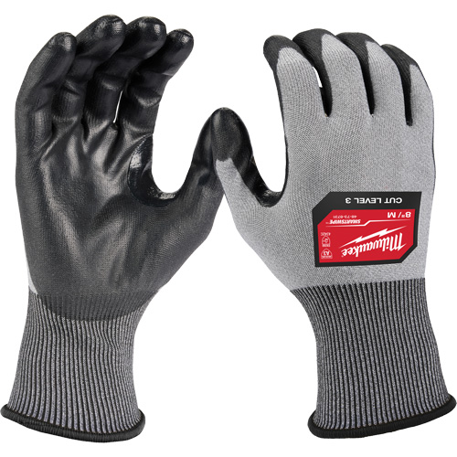 Gants de haute dext&eacute;rit&eacute;, Taille Petit, Calibre 18, Rev&ecirc;tement Polyur&eacute;thane, Enveloppe en Poly&eacute;thyl&egrave;ne, ANSI/ISEA 105 niveau 4 Groupe Belzile Dickner