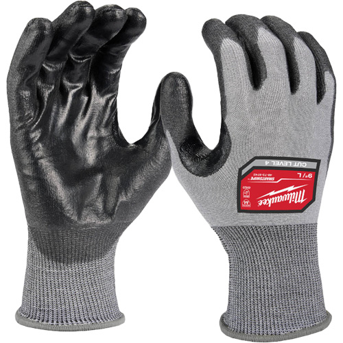 Gants de haute dext&eacute;rit&eacute;, Taille Petit, Calibre 18, Rev&ecirc;tement Polyur&eacute;thane, Enveloppe en Poly&eacute;thyl&egrave;ne, ANSI/ISEA 105 niveau 4 Groupe Belzile Dickner