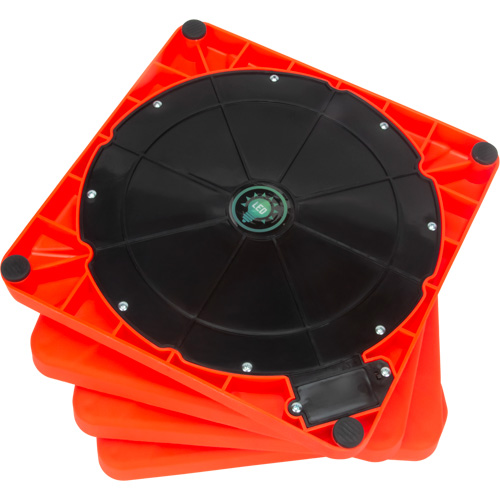 C&ocirc;ne de signalisation repliable, 28" h, Orange Groupe Belzile Dickner