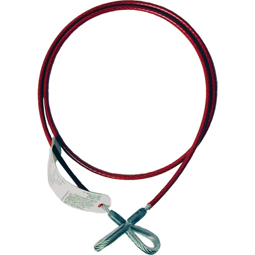 6' Anchorage Connector Cable, Sling, Temporary Use Groupe Belzile Dickner