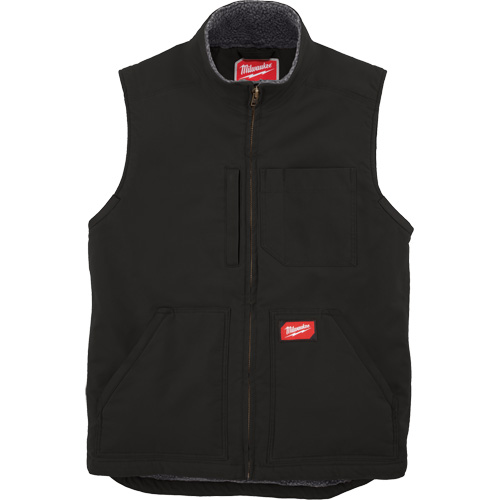 Heavy-Duty Sherpa-Lined Vest, Men's, Small, Black Groupe Belzile Dickner