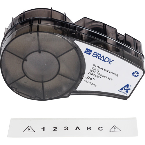 Repositionable Multi-Purpose Labels with Ribbon, Black Groupe Belzile Dickner