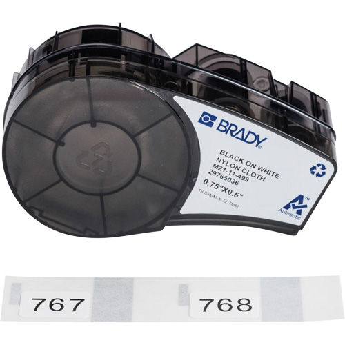 Aggressive Adhesive Multi-Purpose Labels with Ribbon, Black Groupe Belzile Dickner