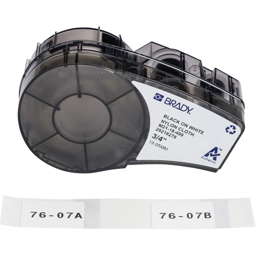 Aggressive Adhesive Multi-Purpose Labels with Ribbon, Black Groupe Belzile Dickner