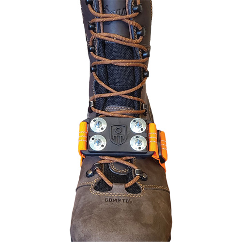 Crampon &agrave; glace anti&eacute;tincelles Midcleat, Acier au carbone, Traction Crampon, Taille unique Groupe Belzile Dickner