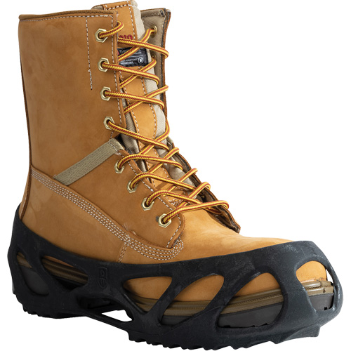 Brass Stride&reg; Non-Sparking Ice Cleats, Brass, Stud Traction, Small Groupe Belzile Dickner