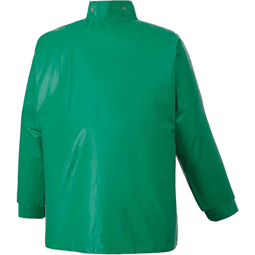 J43 380 Manteau CA-43 ignifuge et r&eacute;sistant aux produits chimiques et aux acides, Petit, Vert Groupe Belzile Dickner
