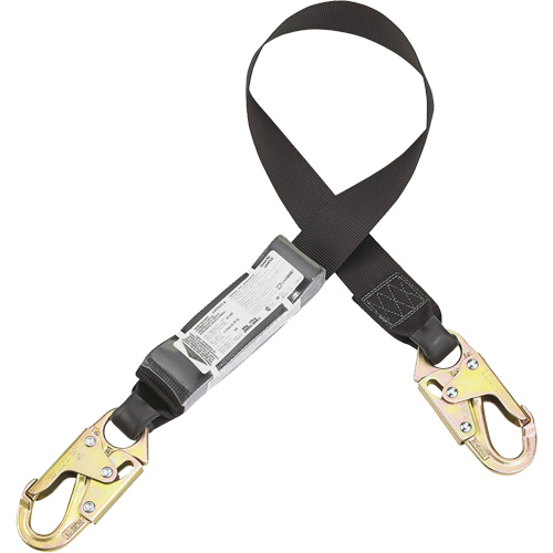 Dynamic Dyna-ONE Lanyard, 4', Locking Snap Hook Center, Locking Snap Hook Leg Ends, Polyester Groupe Belzile Dickner
