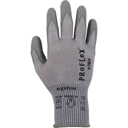 Gants r&eacute;sistant &agrave; la coupe Proflex 7024, Taille Petit, Calibre 13, Rev&ecirc;tement Polyur&eacute;thane, Enveloppe en Polyester/PEHP/Spandex, ASTM ANSI niveau A2/EN 388 niveau B Groupe Belzile Dickner